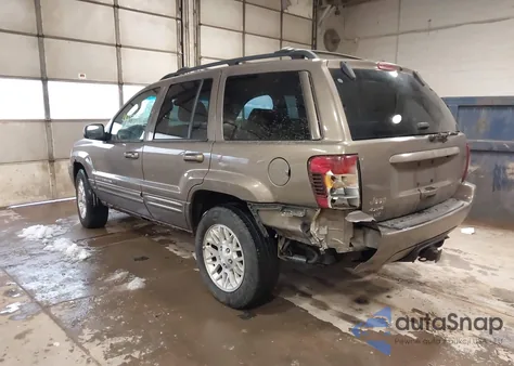 2002 Jeep Grand Cherokee Limited из США, поврежденный, VIN 1J4GW58N72C242130